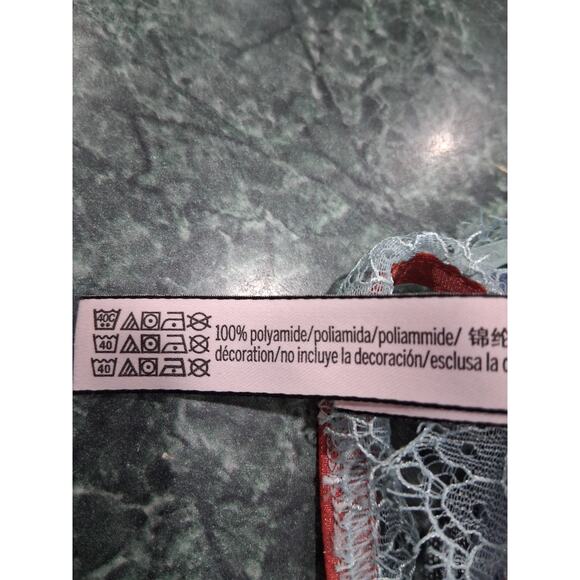 Victoria's Secret XS lace purple bralette eyelash wireless coquette feminine - Picture 7 of 8